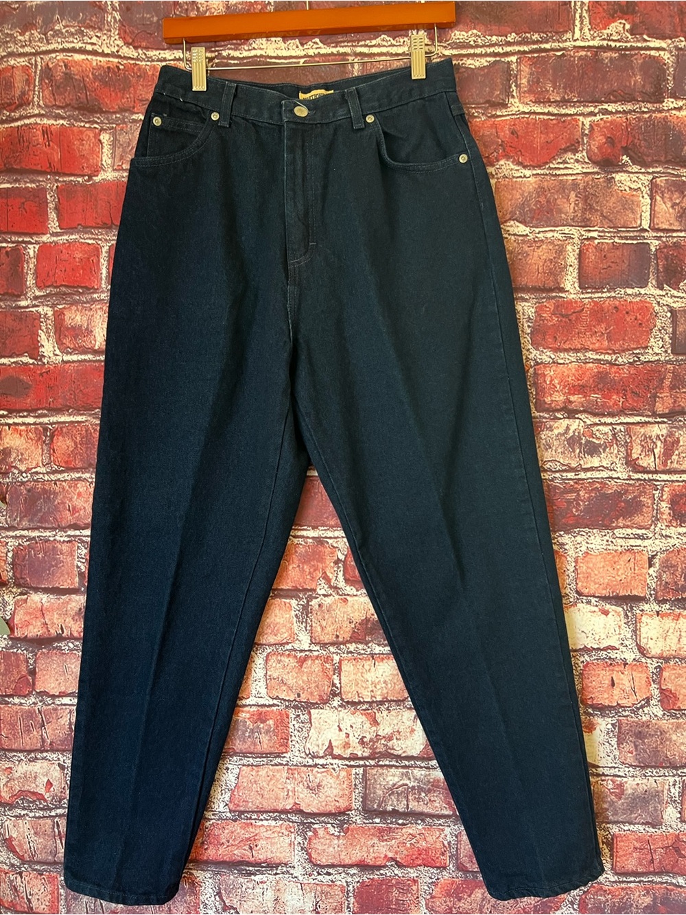 Northwest Blue Vintage Made in USA High Waisted Tapered Mom Jeans 12